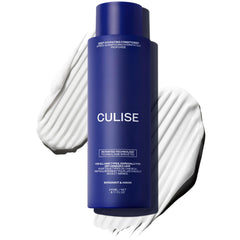 CULISE deep hydrating conditioner bottle pouring for weightless moisture