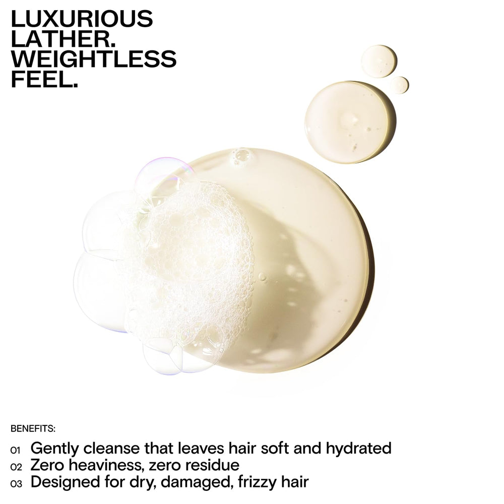 CULISE hyaluronic acid moisture swirl portrays intense hydration for dry hair.