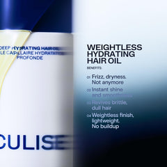 CULISE lightweight non-greasy hair oil absorbs quickly for silky feel.