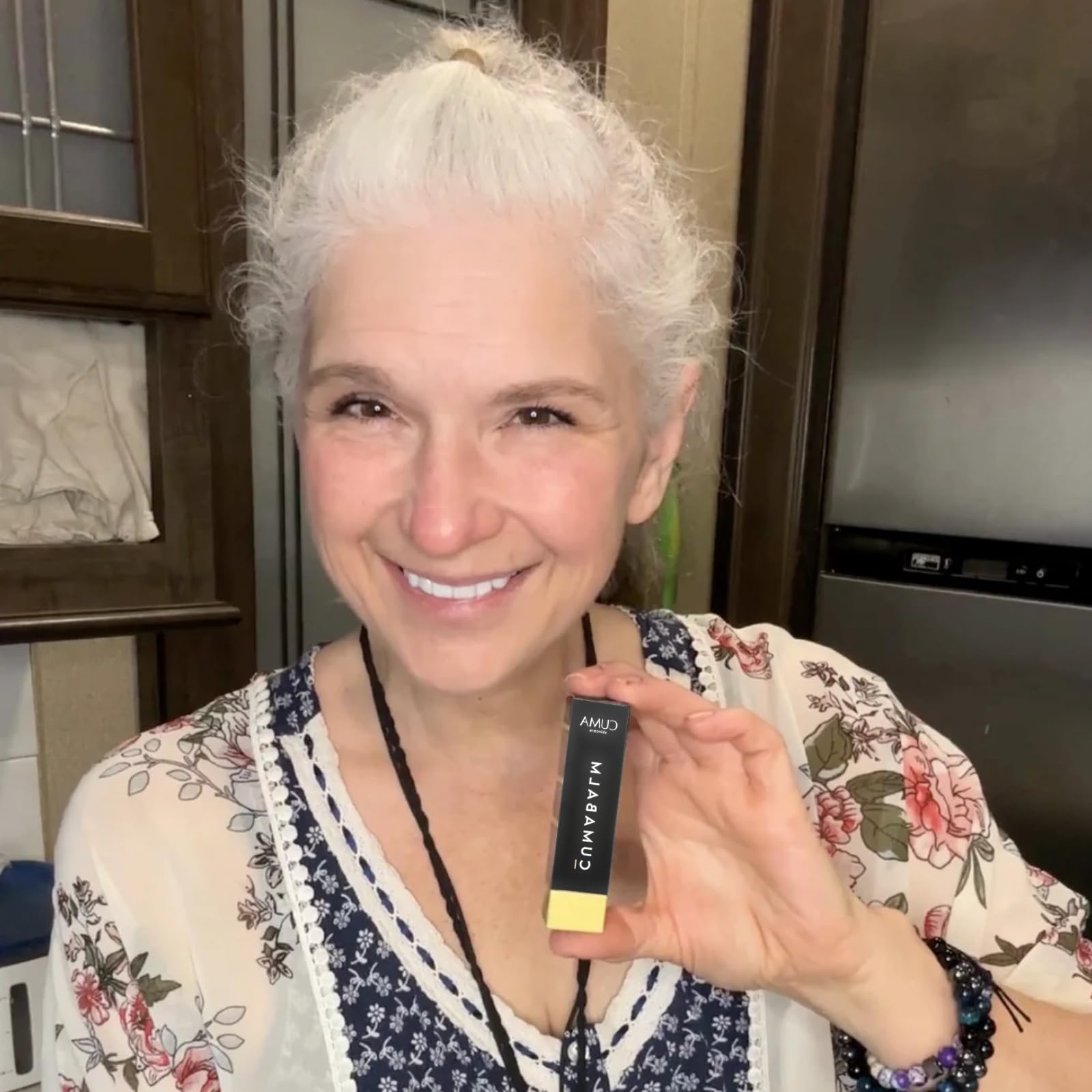 CUMA CumaBalm cream swatch reveals hydrating, non-sticky finish