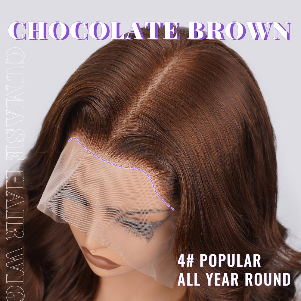 CUMASE wedding or event-ready wig for polished, long-lasting style.
