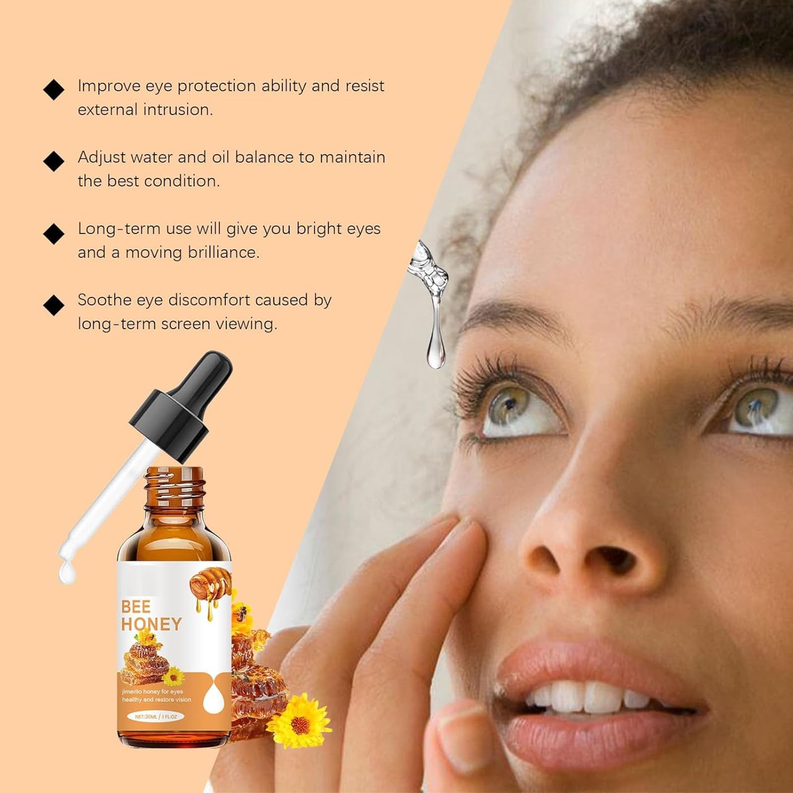 Cumnua Jimerito Honey Eye Serum designed for daily use and eye-area hydration.