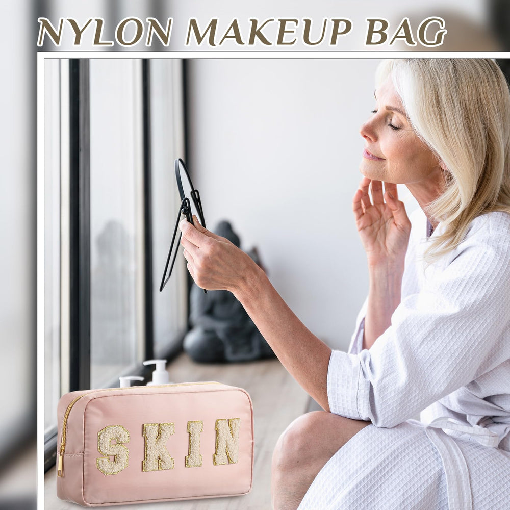 Cunno travel-ready makeup bags in compact size for on-the-go use