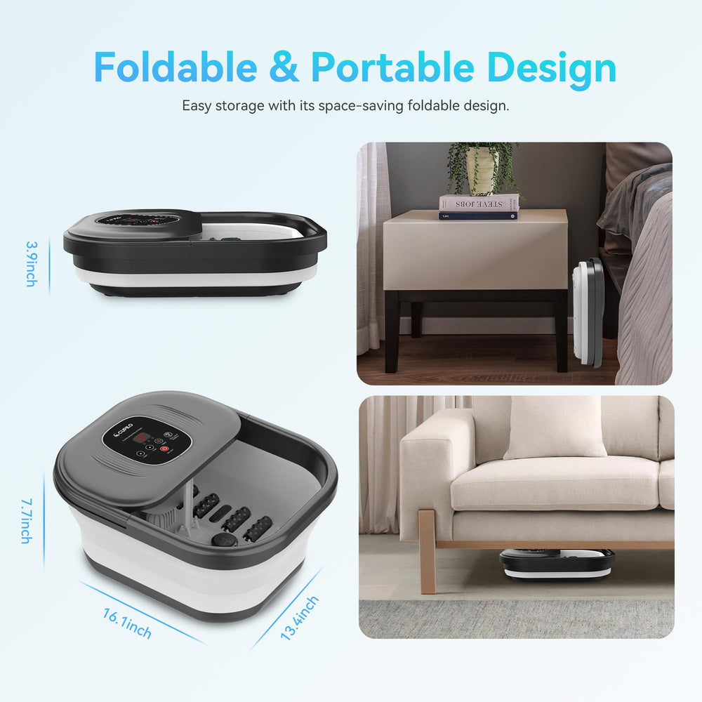 CuPiLo Foot Spa water-electricity separation ensures safe operation.