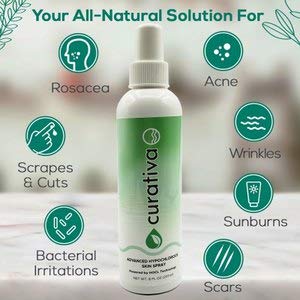Curativa Bay Quick-drying application shows fast-absorbing daily mist
