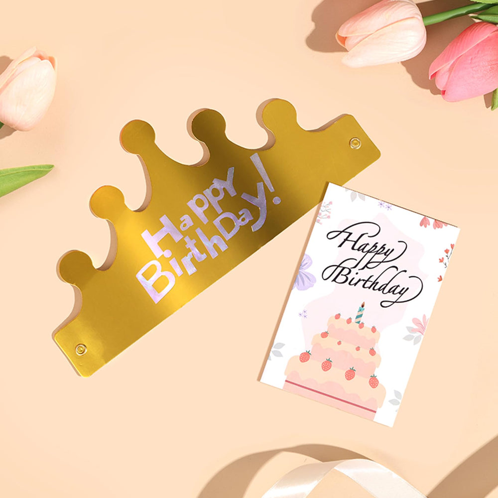 CuriBox birthday card and gift box create a complete, gift-ready presentation.