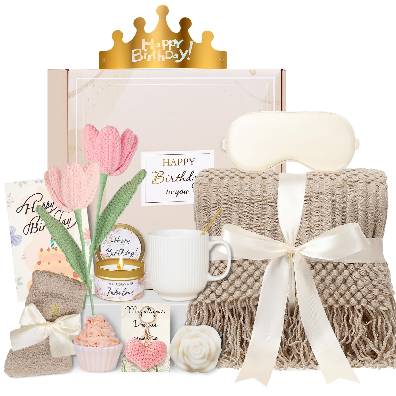 CuriBox luxury tassel blanket provides cozy warmth for relaxing evenings.