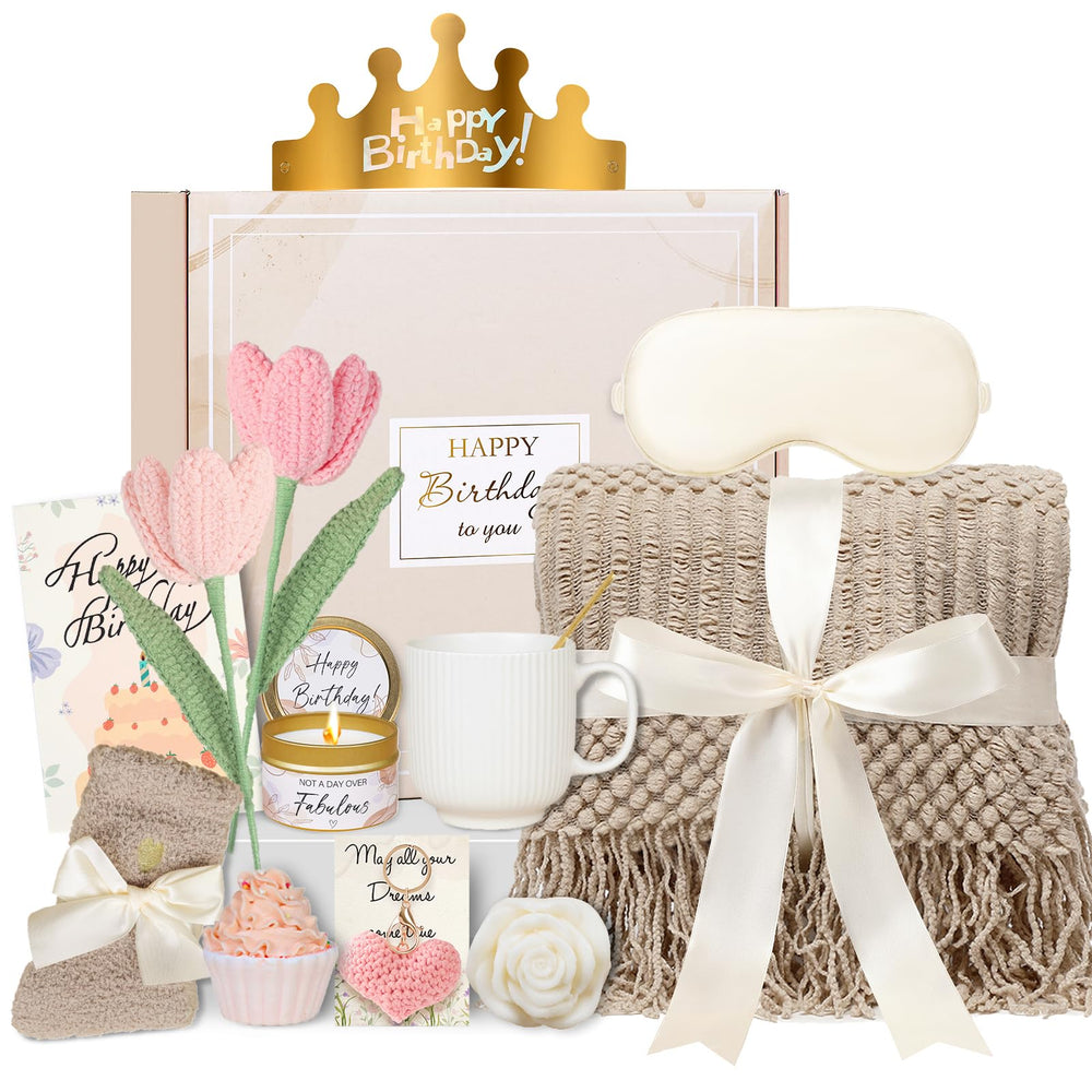 CuriBox luxury tassel blanket provides cozy warmth for relaxing evenings.