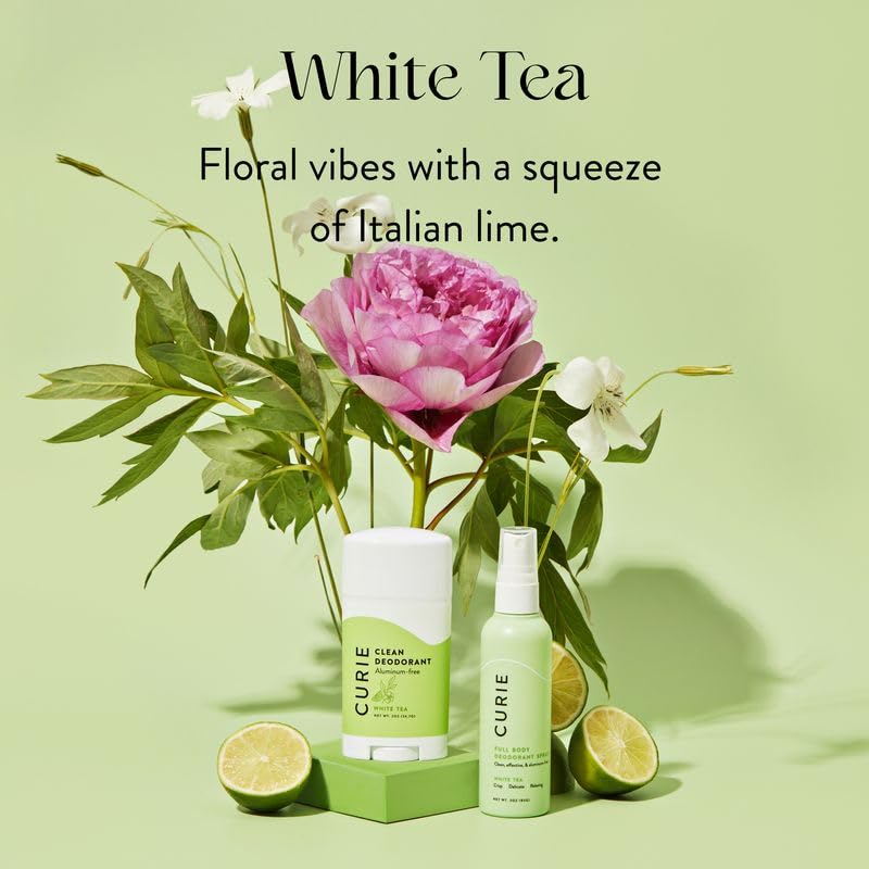 Hands applying Curie underarm deodorant for smooth glide.