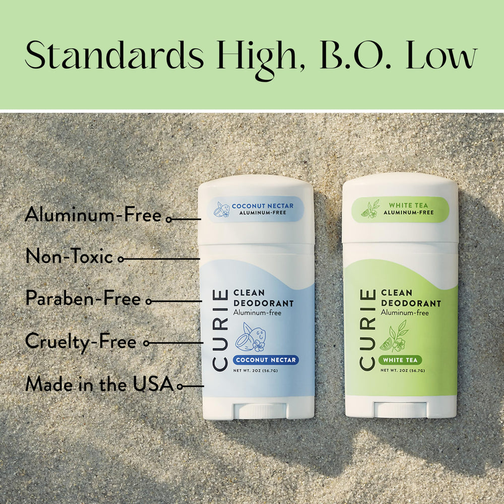 Curie probiotic ingredients support skin-friendly odor control and comfort