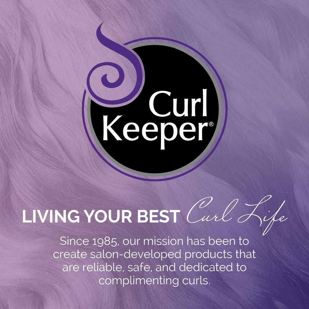 Next-day curl refresh with Curl Keeper using water reactivation