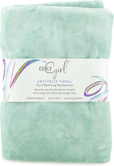 Curly Girl towel curls anti-frizz absorbs water quickly for smoother curls.