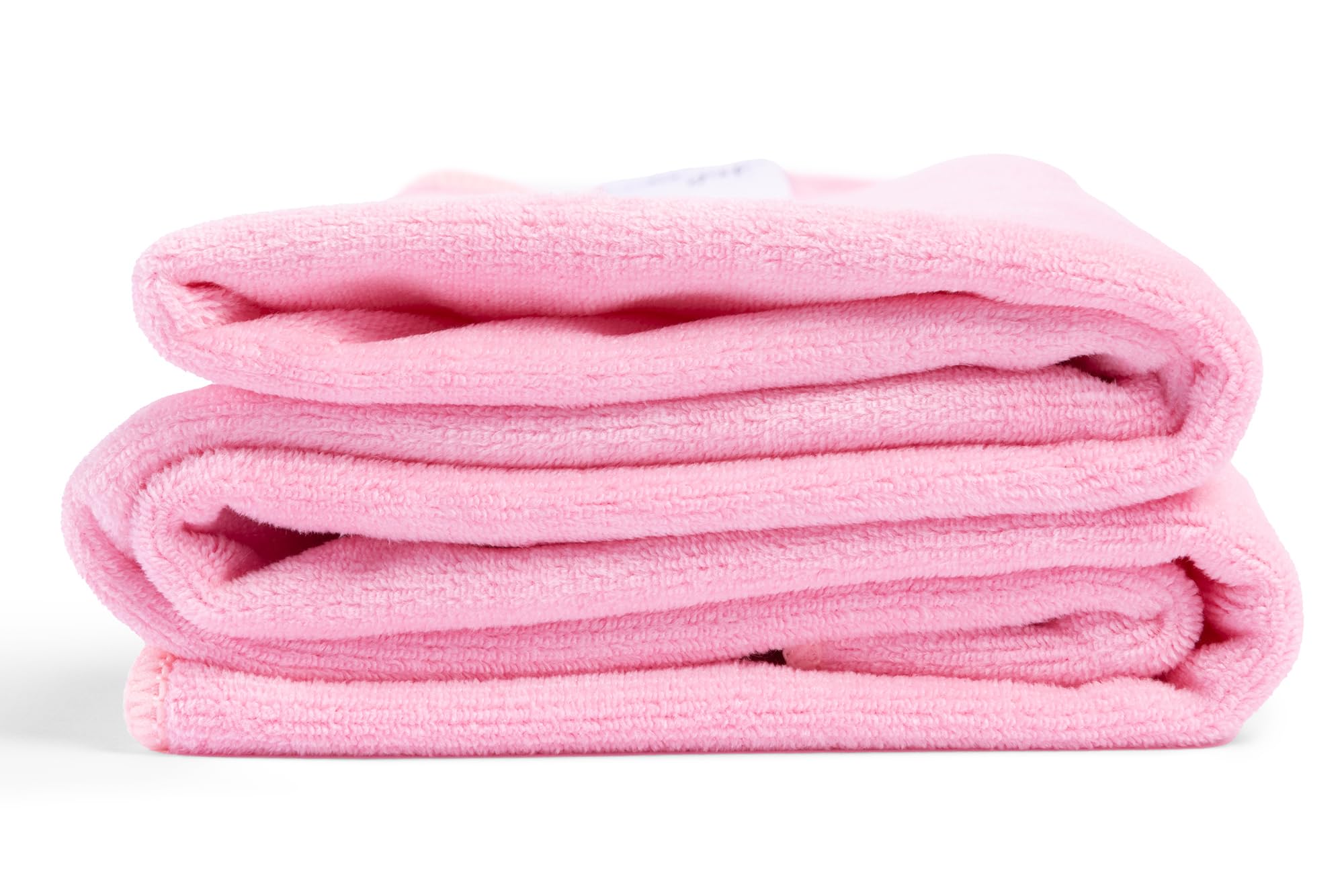 Curly Girl Towel large microfiber wrap aids fast drying for curls.