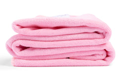 Curly Girl Towel large microfiber wrap aids fast drying for curls.