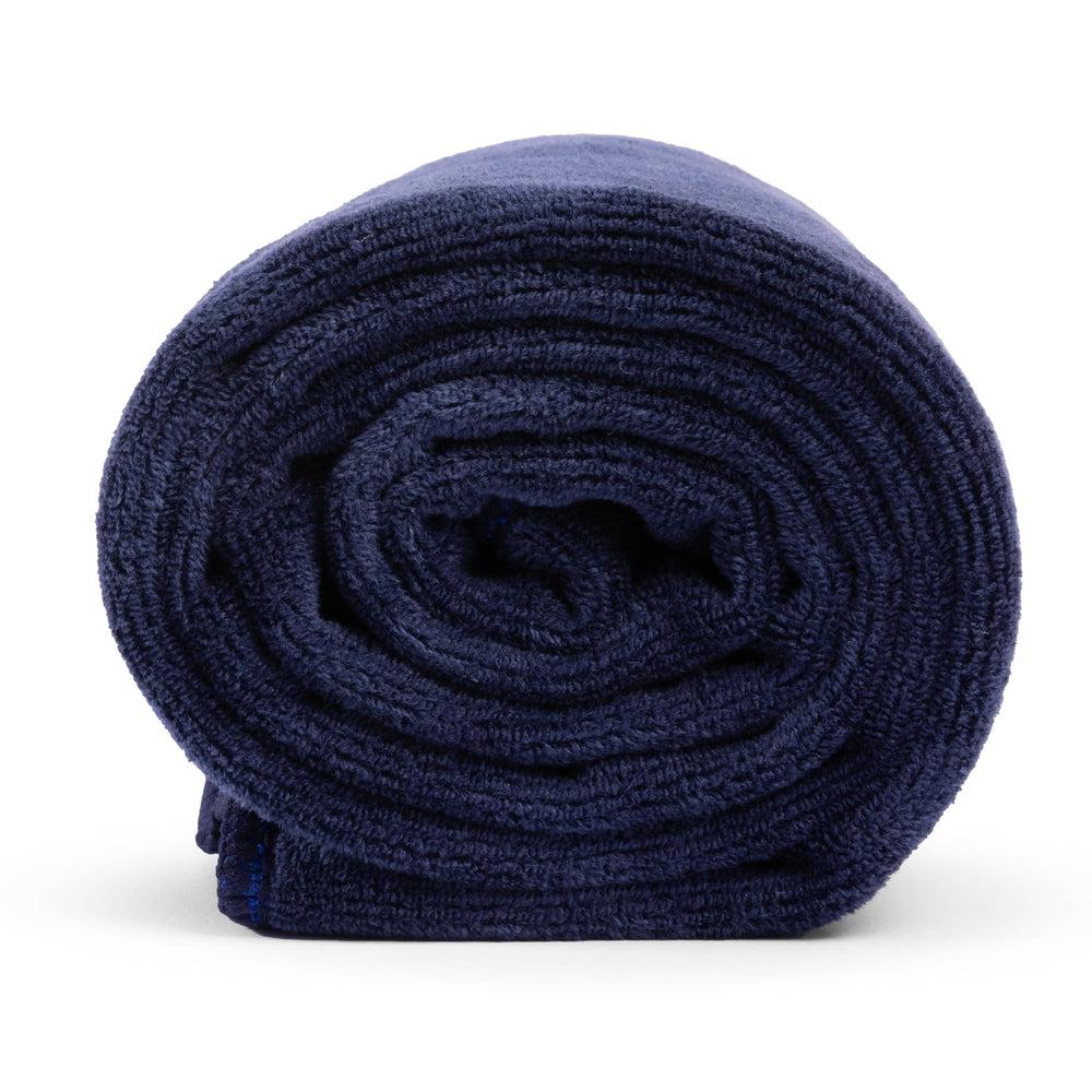 Curly Girl towel fast-drying performance aids efficient routine between washes.