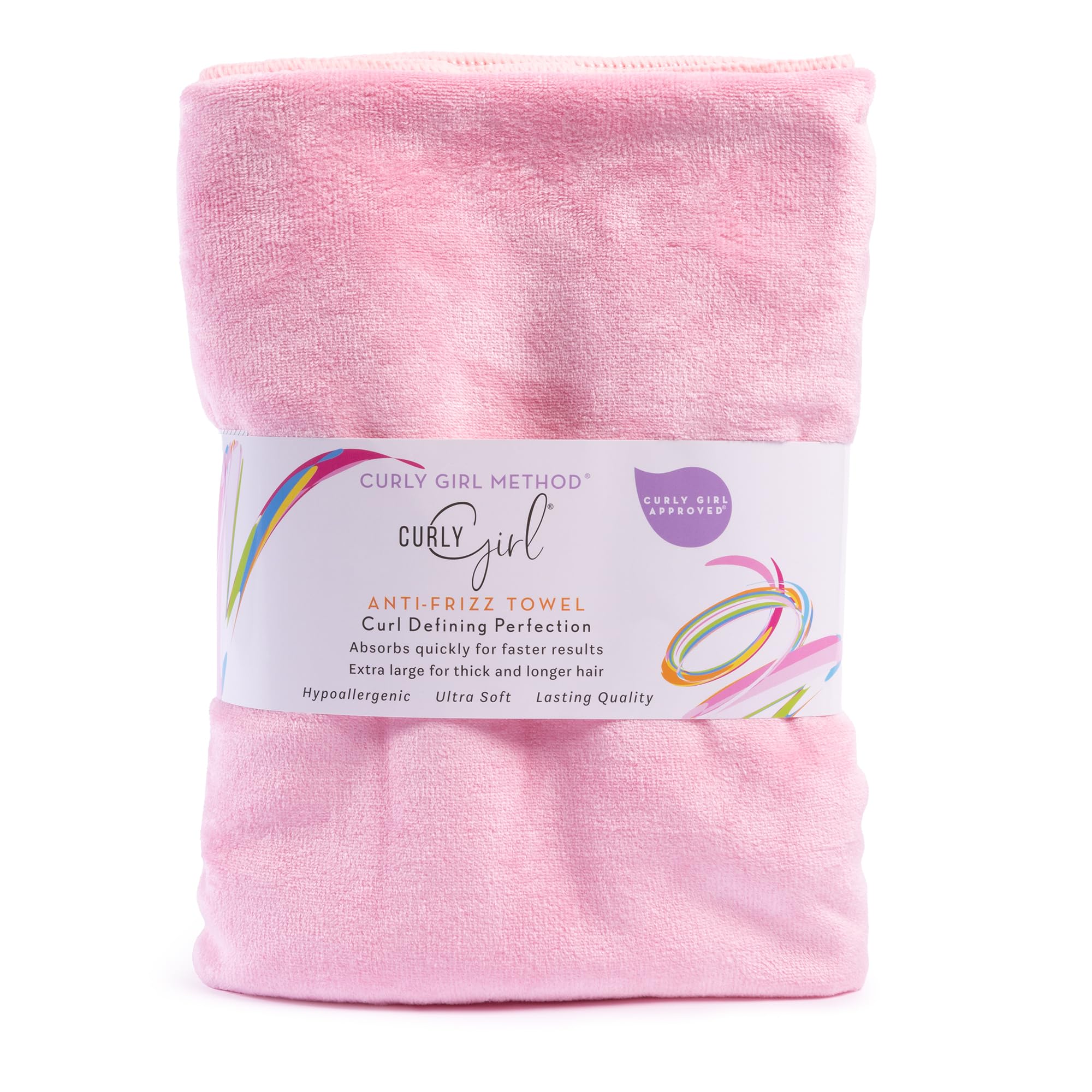 Curly Girl Towel microfiber accessory for diva-worthy hair routines.