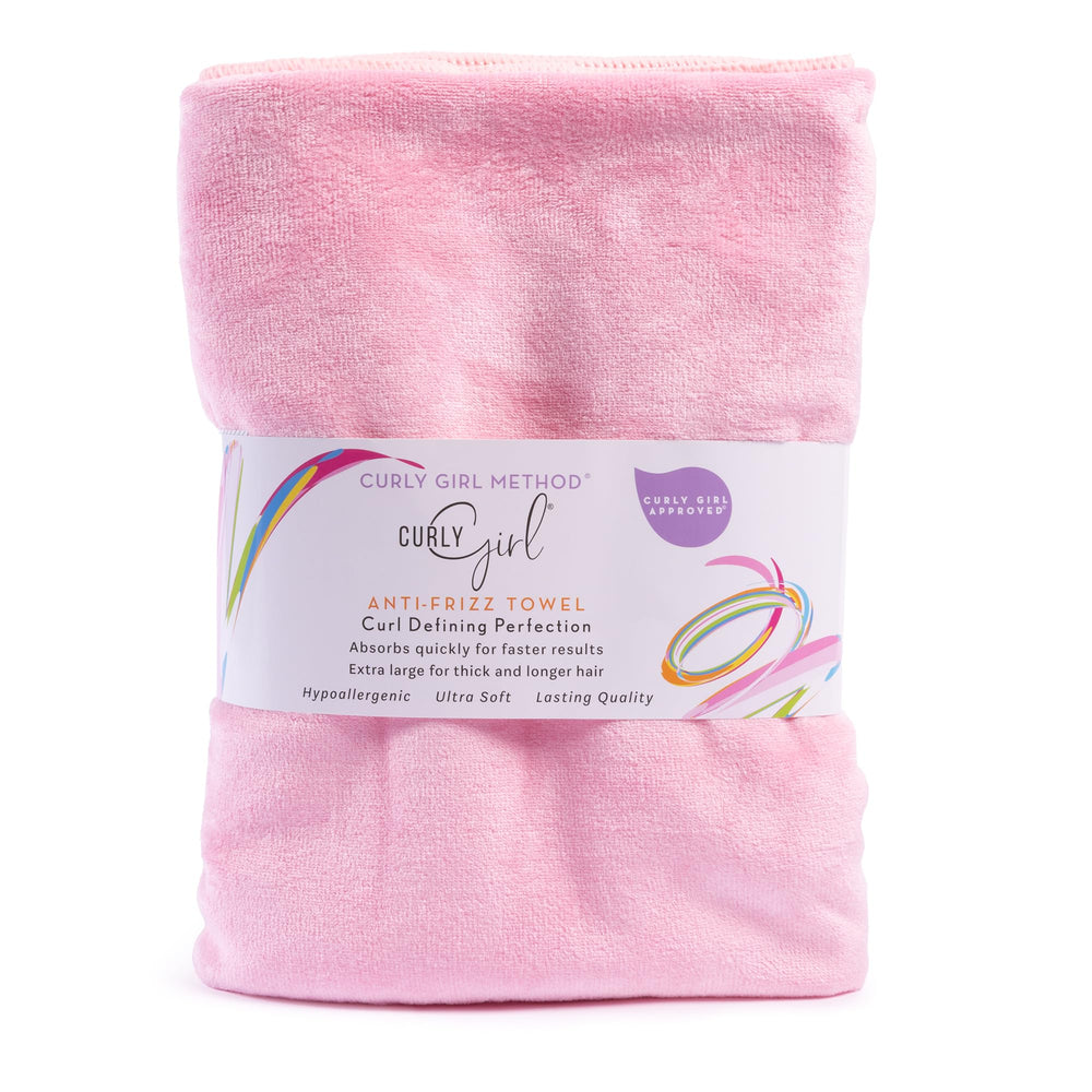 Curly Girl Towel microfiber accessory for diva-worthy hair routines.