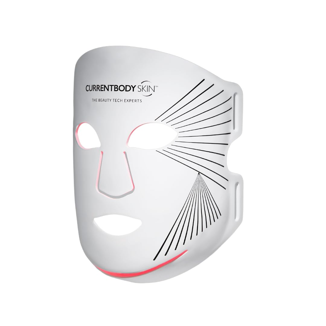 CurrentBody Series 2 mask face closeup for at-home anti-aging sessions