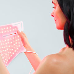 CurrentBody Skin LED Neck Mask Series 2 interior view demonstrates soft silicone fit for comfortable wear.