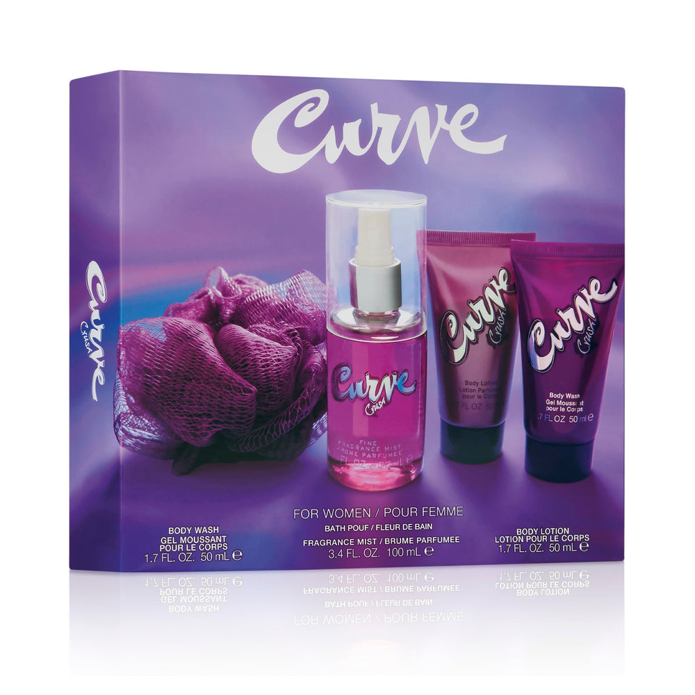 Curve Crush body wash and shower steamer bottle is perfect for a refreshing cleanse.