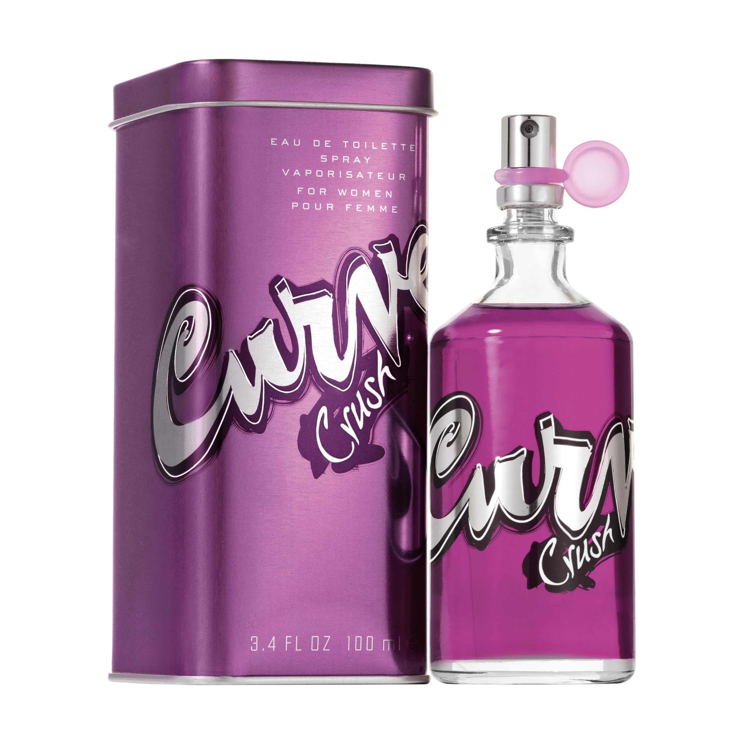 Curve Crush EDT bottle front view for confident daytime wear