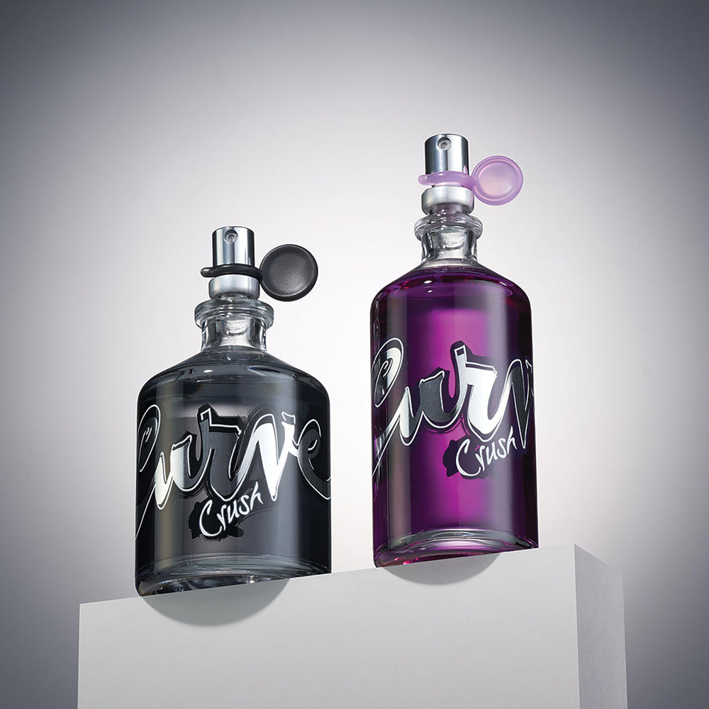 Curve Crush EDT gift-set box open showcasing elegant presentation