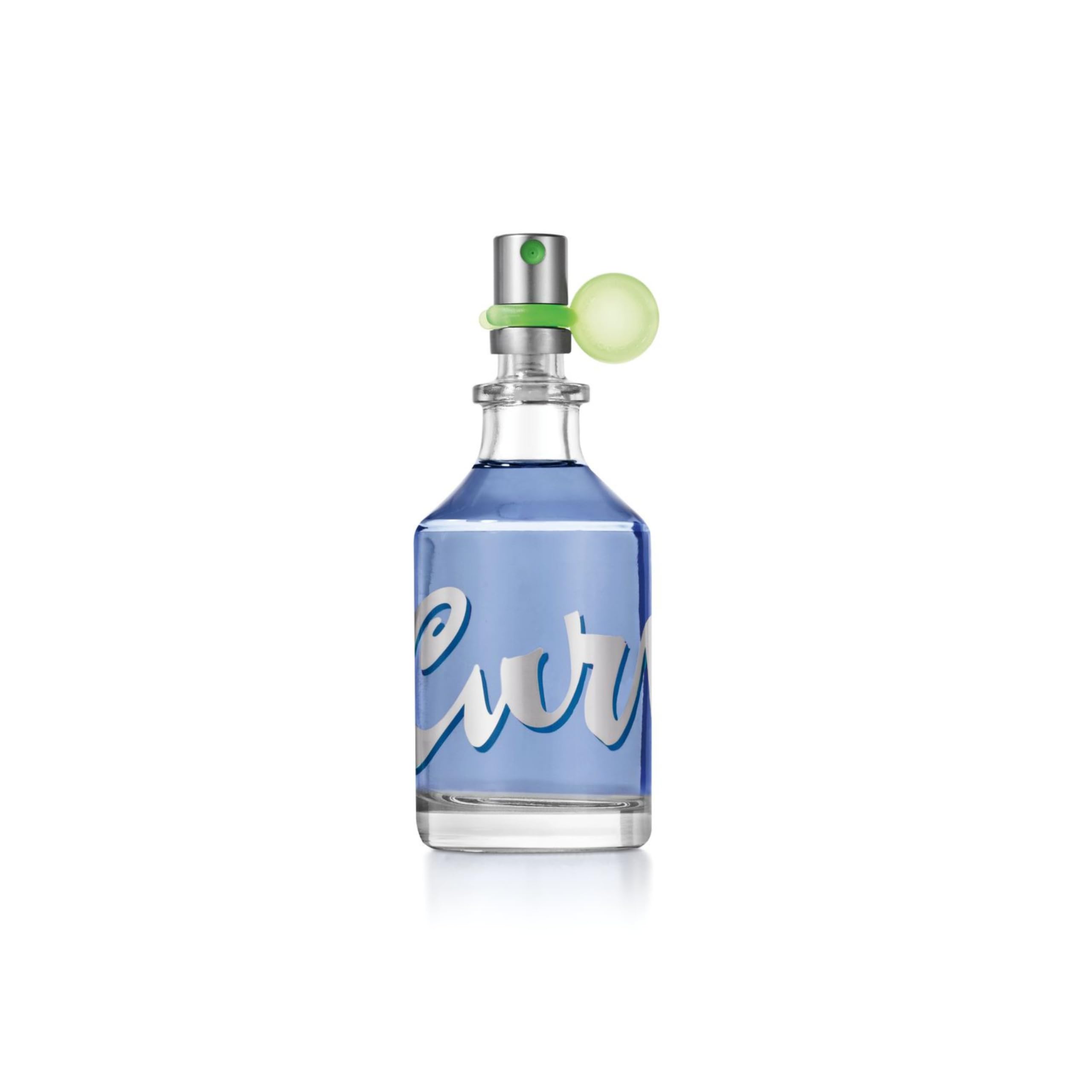 Curve Eau De Toilette spray bottle delivers a sparkling floral scent for daily wear.