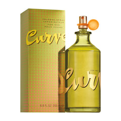 Curve Men’s Cologne bottle front view highlights premium design for daily wear