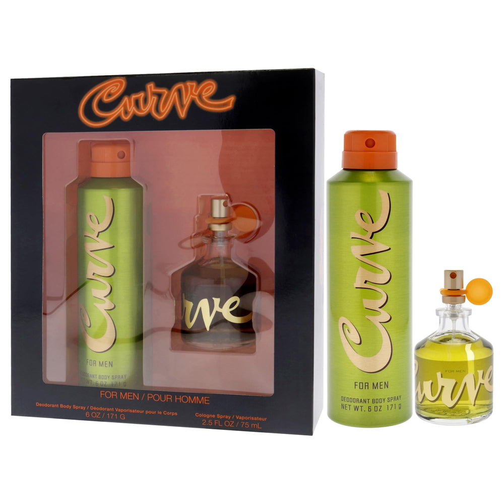 Curve Men’s Cologne bottle side view highlights sleek design and magnetic scent promise.