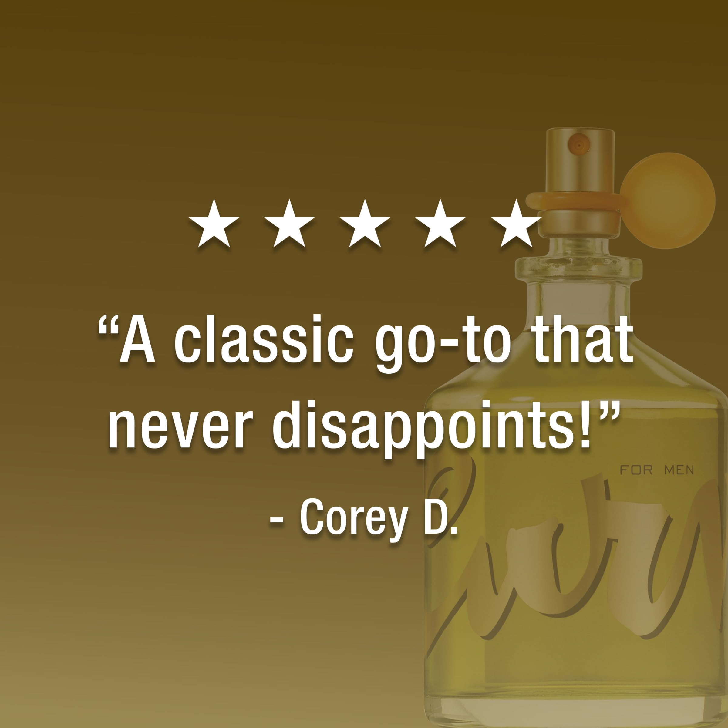 Curve Men’s Cologne note blend highlights lavender, cardamom, sandalwood
