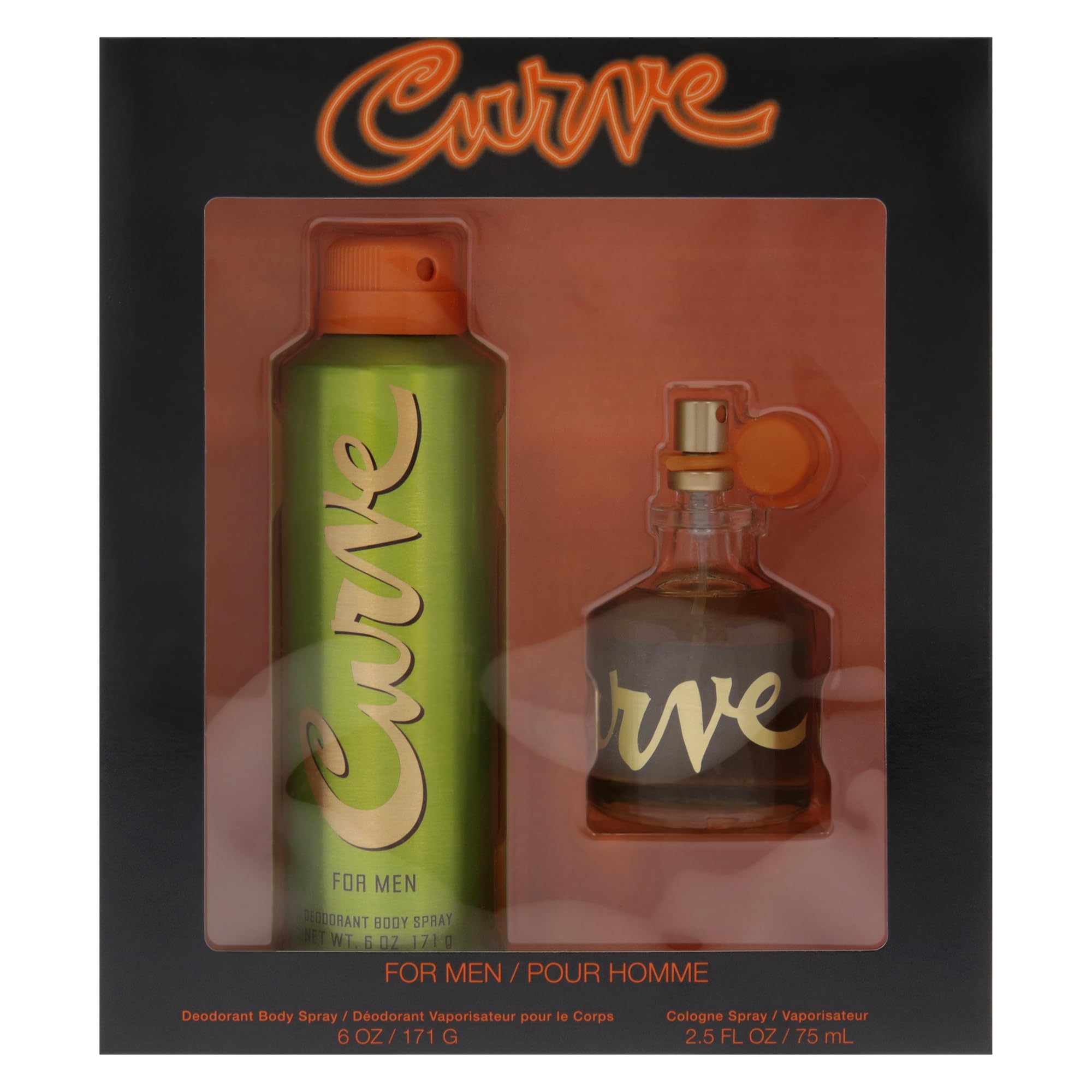 Curve Men fragrance notes pineapple and bergamot illustrated for a fresh, uplifting daytime ritual.