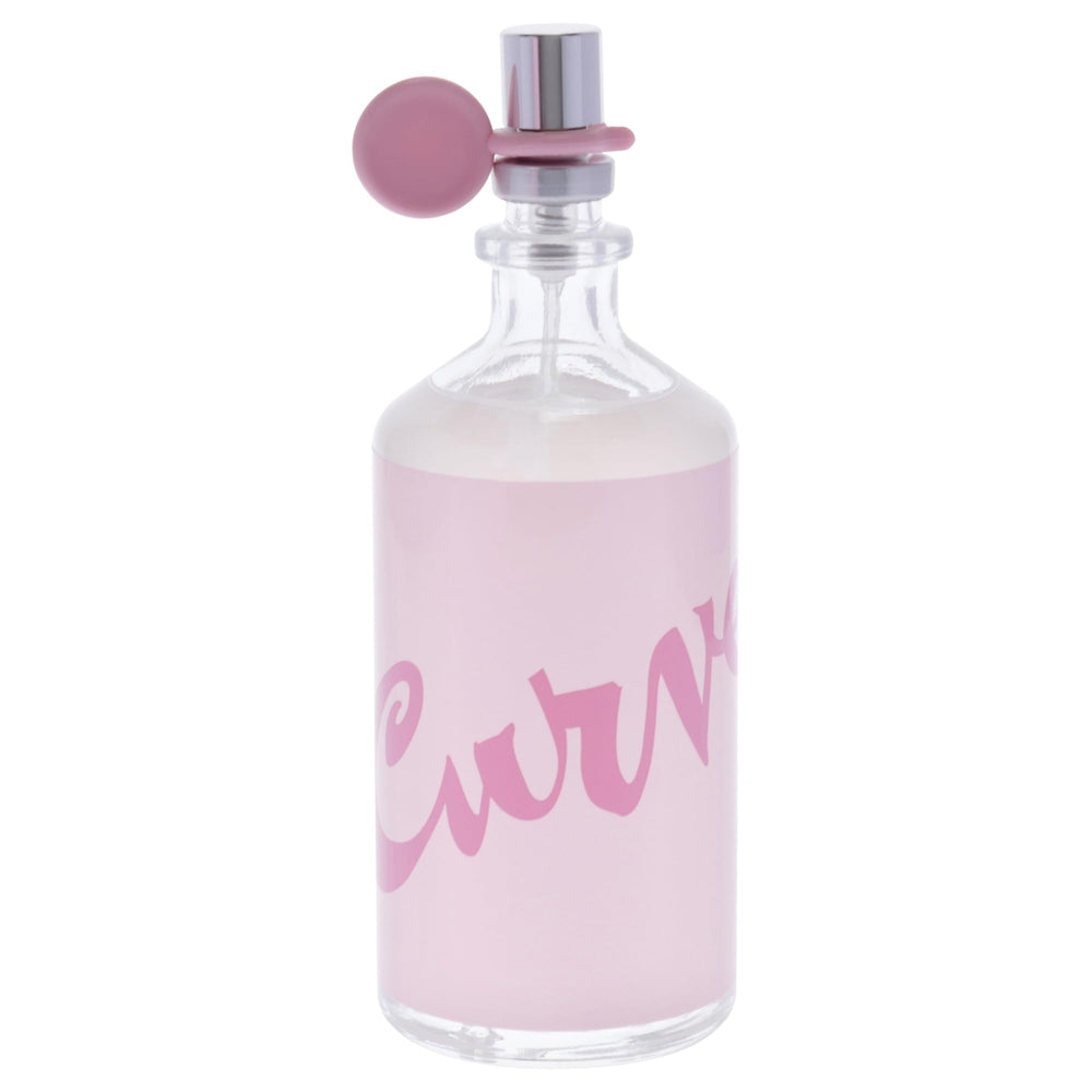 Curve Pink Blossom spray bottle ready for a fresh spritz on the go.