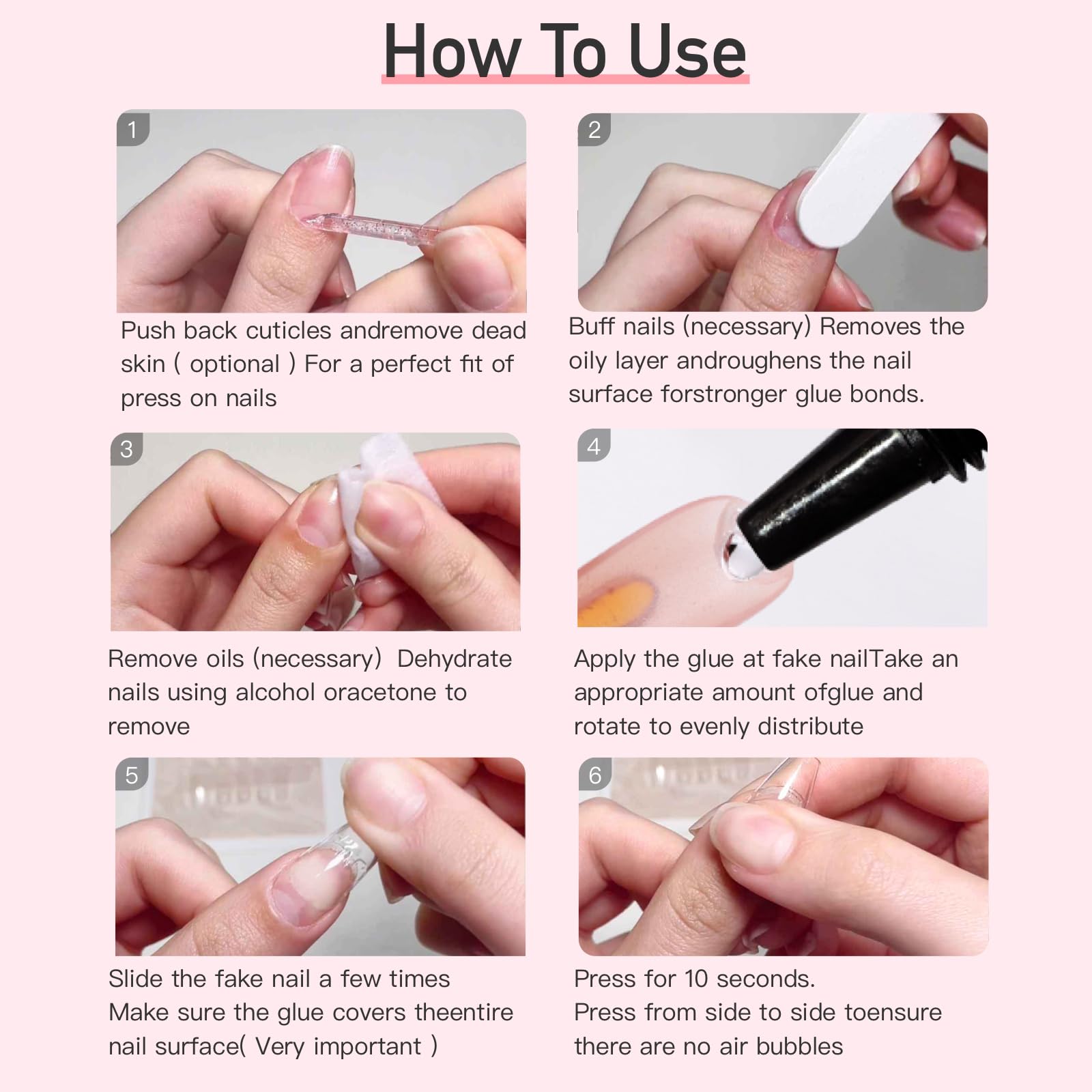 CurvLife tube on vanity with press-on nails portraying salon-ready, water-resistant finish