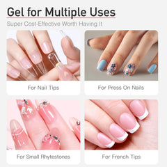 CurvLife nail glue removal scene illustrating easy, nail-friendly removal