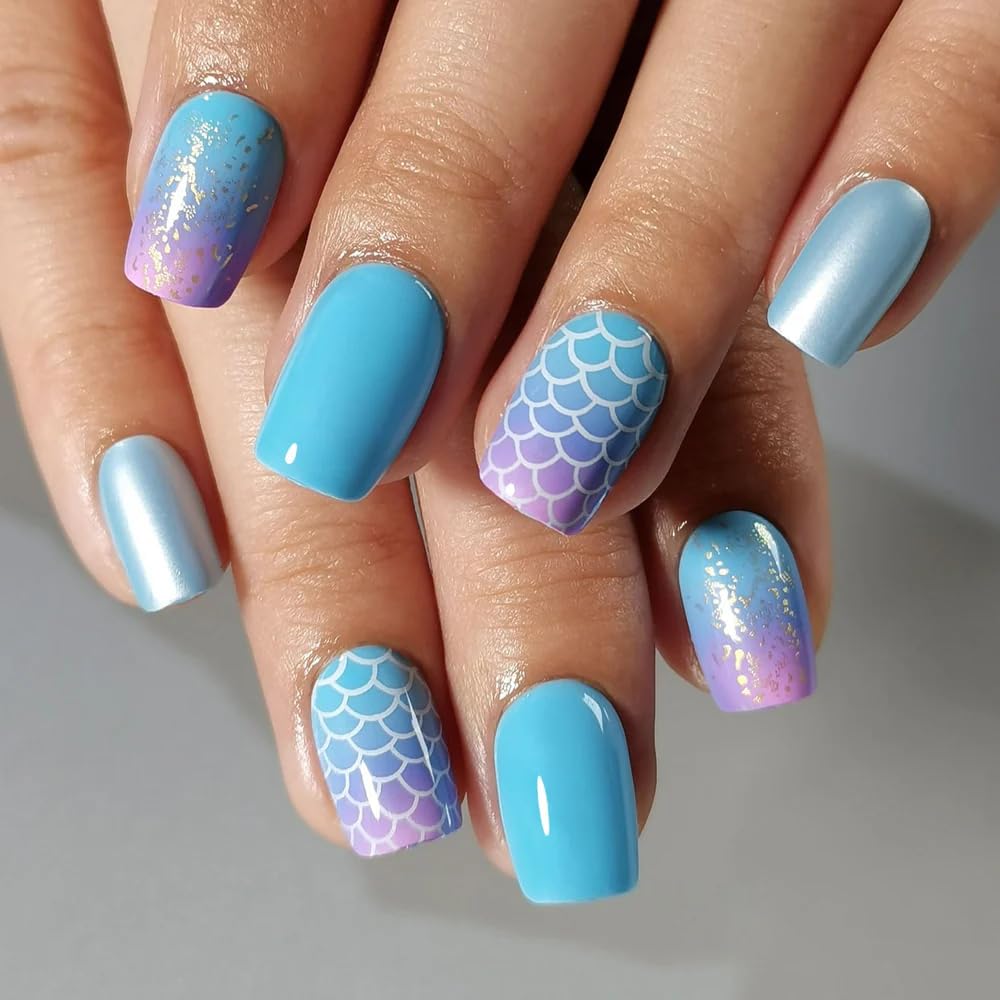 CurvLife soft gel nails in hand highlight flexible comfort and natural-looking edges.