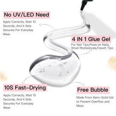 Curvlife wooden cuticle sticks for gentle nail prep and placement.