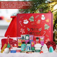 Cvirahll Advent Calendar 2025 bath bombs set for spa-like baths at home.