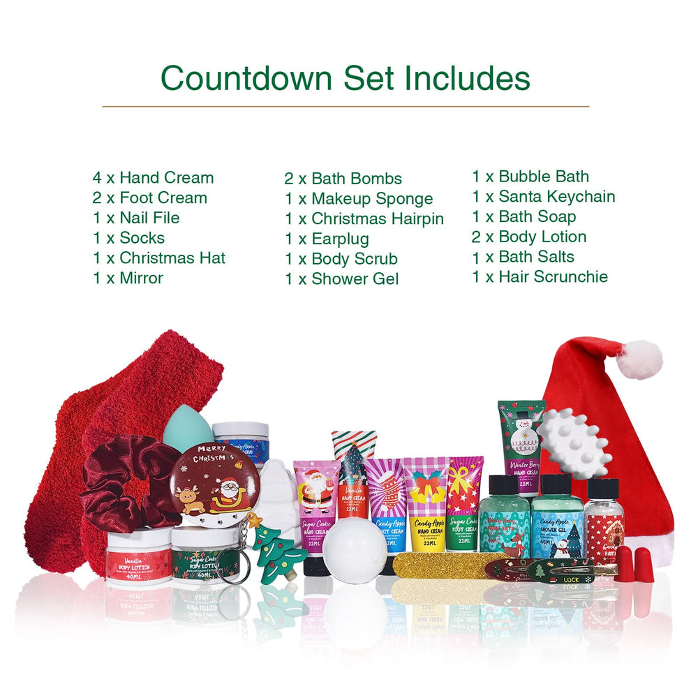 Cvirahll Advent Calendar 2025 body lotion bottle for soft winter skin.