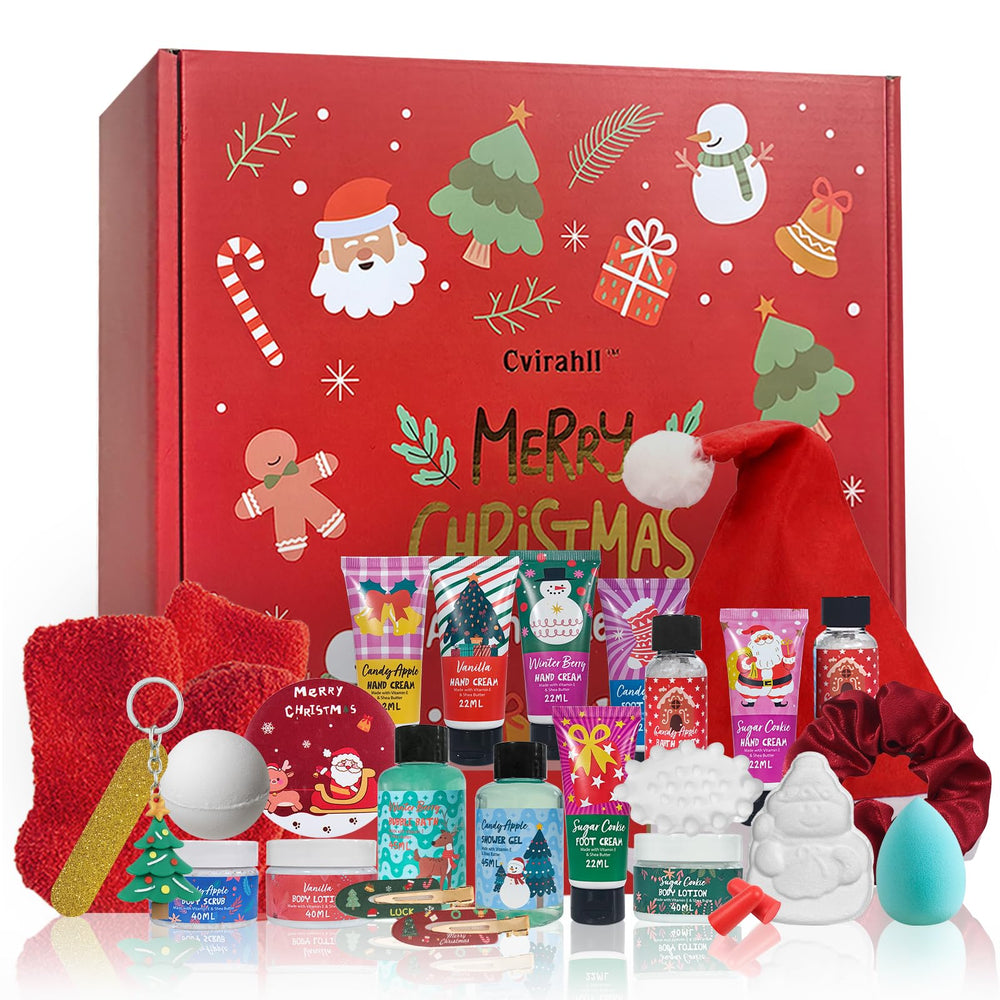 Cvirahll Advent Calendar 2025 box front, gift-ready for holiday gifting.