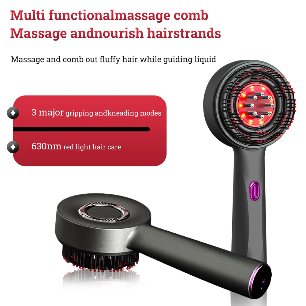 CWTUL Lasercomb-001 diode closeup reveals targeted scalp therapy components