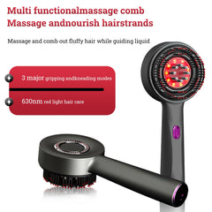 CWTUL Lasercomb-001 diode closeup reveals targeted scalp therapy components