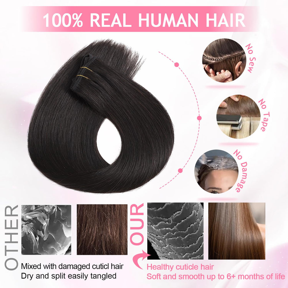 CWRDK 8-piece set arranged for full head volume and easy styling.