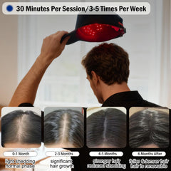 CWTUL Laser Hair Growth Cap interior close-up with liner for safe, non-invasive use