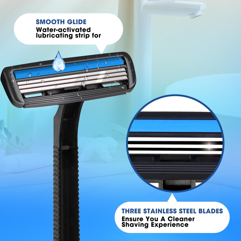 CXYARY multipurpose razor ideal for travel, hotel, camping, and dorm rooms.