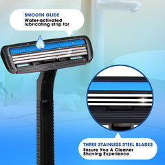 CXYARY multipurpose razor ideal for travel, hotel, camping, and dorm rooms.