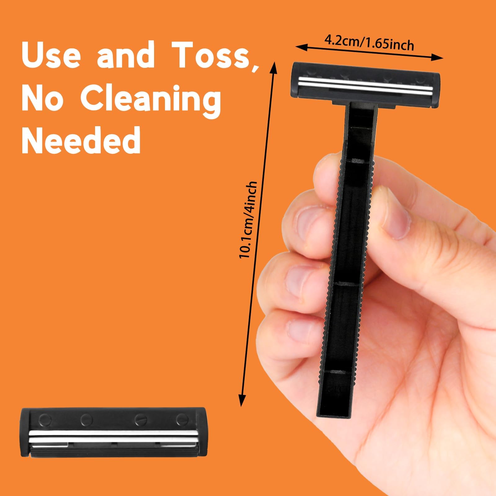 CXYARY multipurpose travel-hotel razor demonstrating easy packing and convenience.