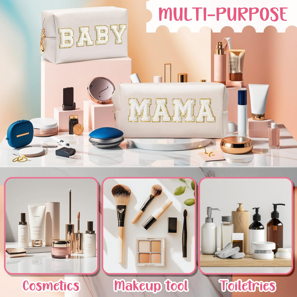 CY2SIDE two-piece set doubles as travel organizers for mom and baby.