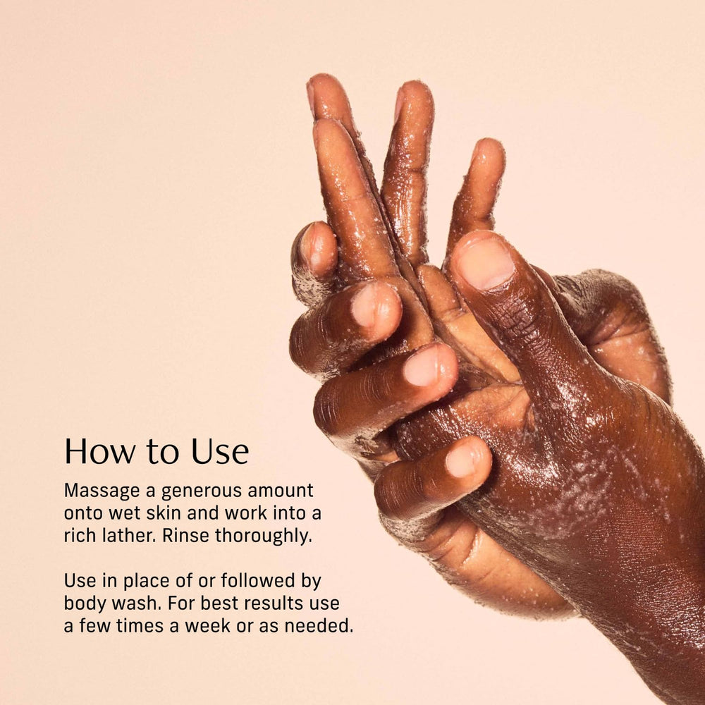CYKLAR fragrance-free packaging emphasizes skin-friendly exfoliation option.