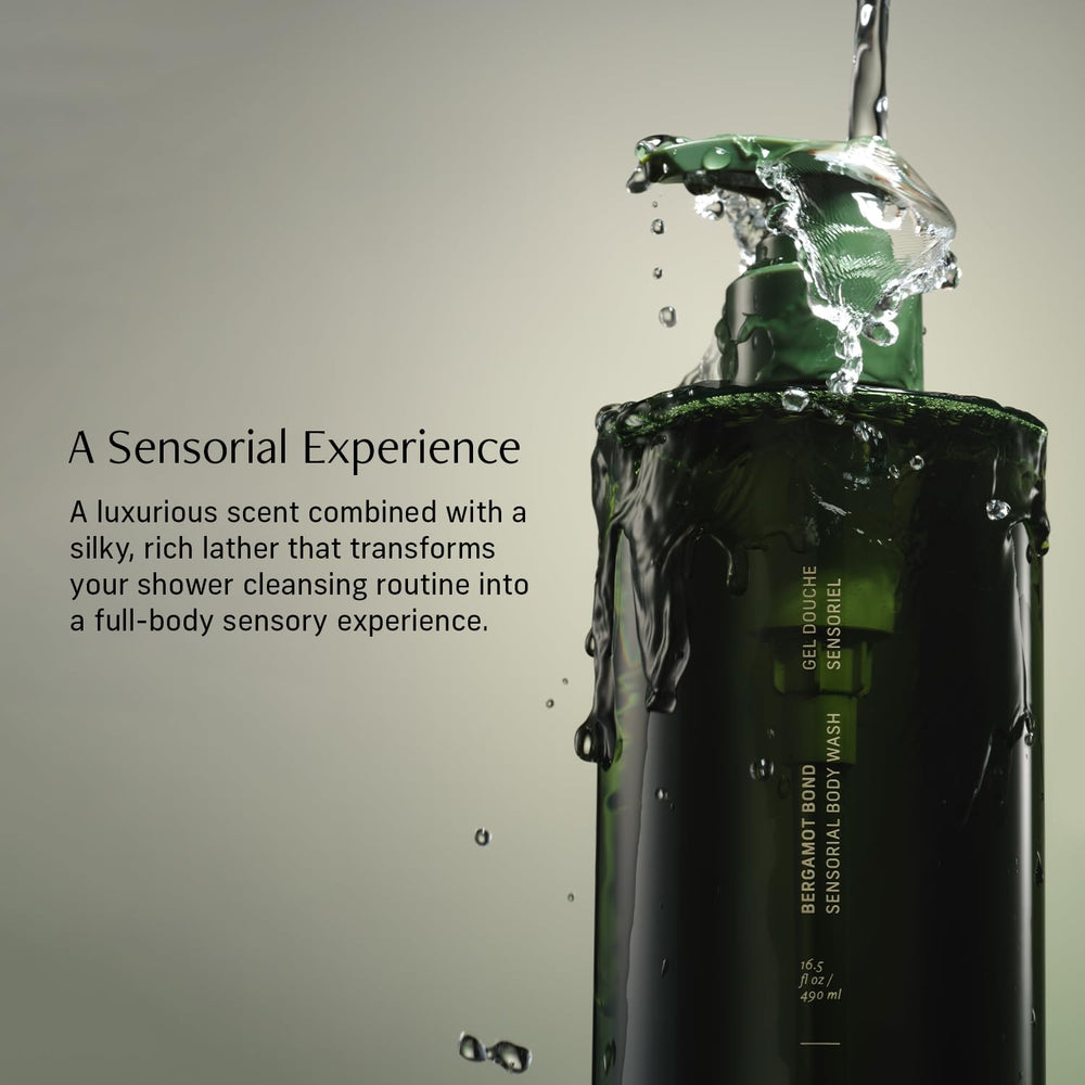 CYKLAR Sensorial Body Wash Bergamot Bond scent close-up for morning energy