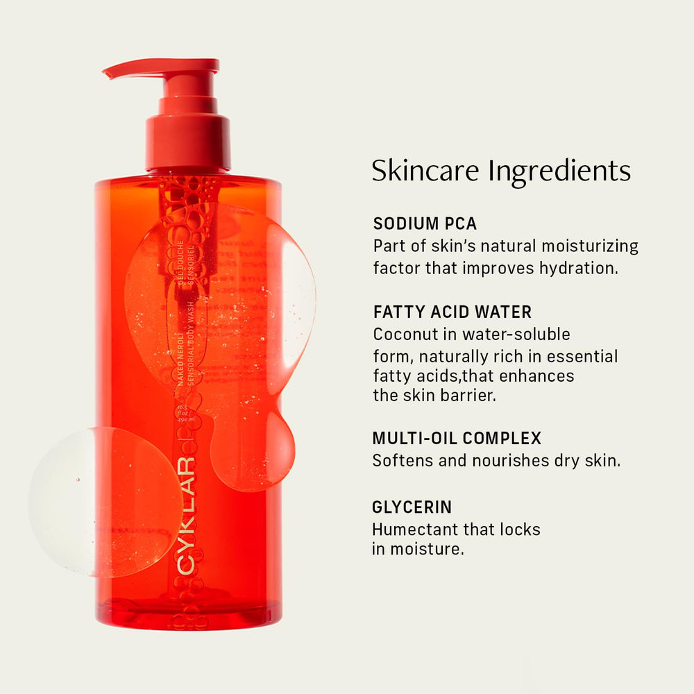 CYKLAR Naked Neroli scent image conveys citrus floral warmth for mornings.